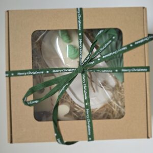 Weihnachtlicher Duftzauber Set mit Gips tablett