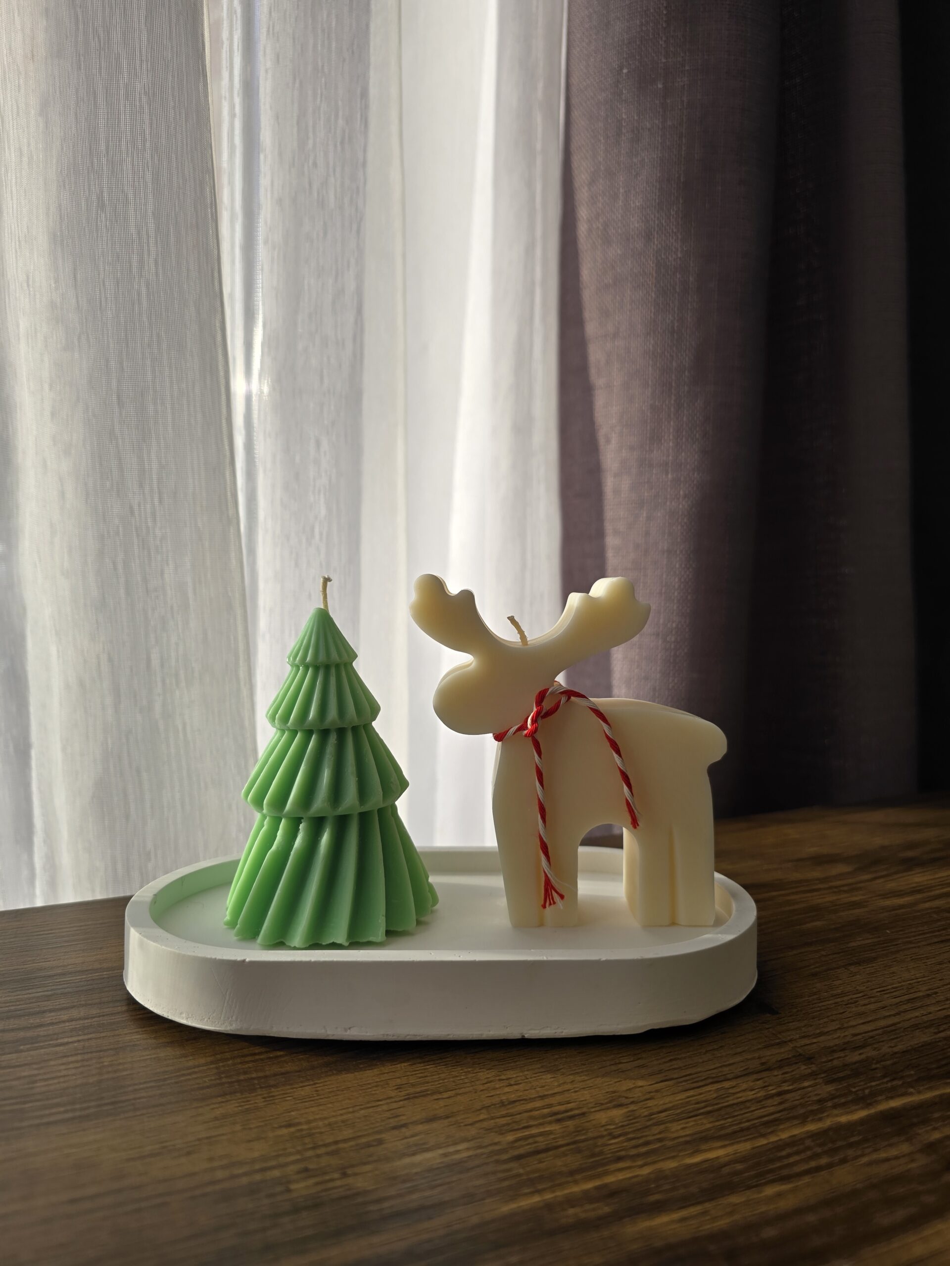 Weihnachtlicher Duftzauber Set mit Gips tablett – Bild 3